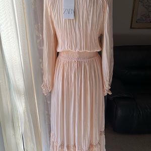 NWT Zara Pink Dress
